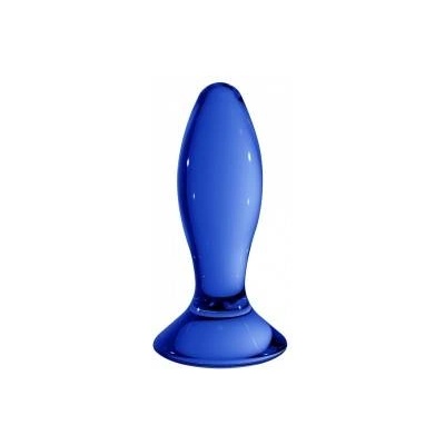 Chrystalino by Shots FOLLOWER Borosilicate Glass Anal Plug - Handcrafted, Clear, Compact Size