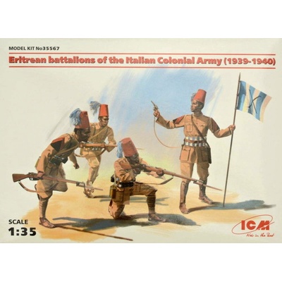 ICM Eritrean Battalions Italian Col. Army 1939–40 1:35