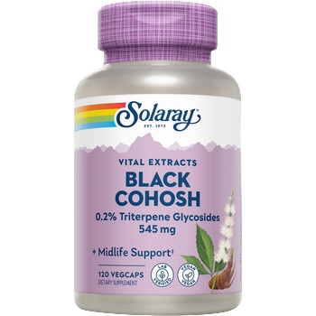 SOLARAY Черен кохош - 120 капсули
