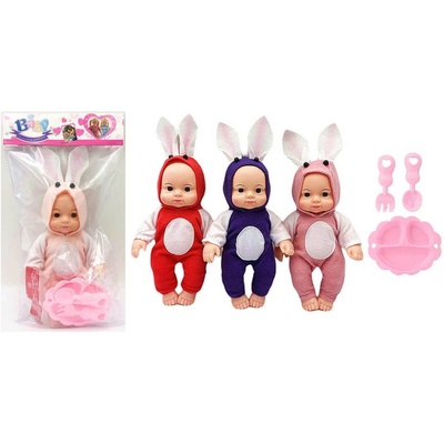 БЕБЕ С ГАЩЕРИЗОН С УШИЧКИ И АКСЕСОАРИ ЗА ХРАНЕНЕ