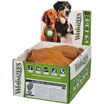 Whimzees Dental ucho Veggie 60 g 18 ks