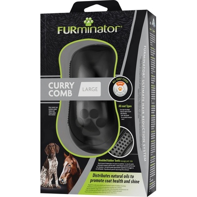 FURMINATOR Gumová kefa Slicker Brush Large