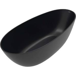 Villeroy & Boch Antao - Свободностояща вана 170x75 см, Quaryl, Pure Black UBQ170TAO7V-R7 (UBQ170TAO7V-R7)