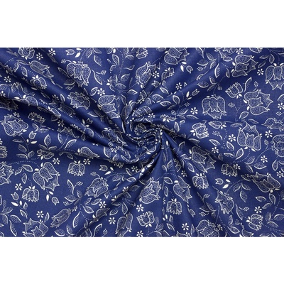 Bavlněné plátno - Krojový květinový vzor