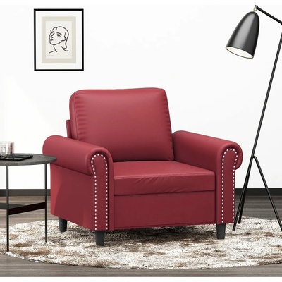 vidaXL 11461.359497 vínové 60 cm umělá kůže