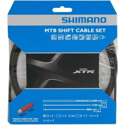 Shimano MTB Shift Cable set XTR řadící set černý