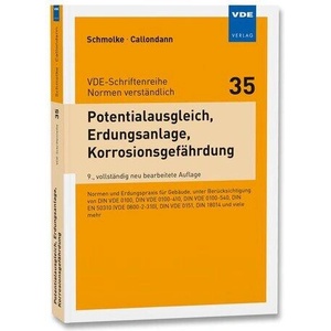 Potentialausgleich, Erdungsanlage, Korrosionsgefährdung (ISBN: 9783800761753)