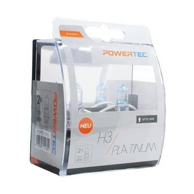m-tech Powertec Platinum +130% H3 12V халогенни крушки к-т 2бр (PTZPT3-DUO)