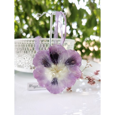 Meganflo Голяма Триизмерна Лилава Налба