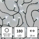 EMOS Lighting D4AC09 LED vianočná reťaz 18 m vonkajšia aj vnútorná studená biela programy