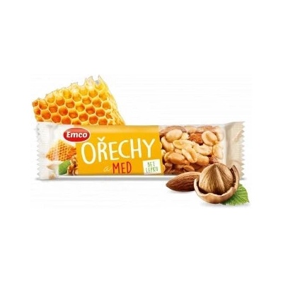 Emco Tyčinka ořechy/med 35 g