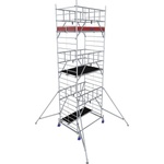 KRAUSE Алуминиево мобилно скеле KRAUSE ProTec XXL - работна височина до 7.30м (12945143)