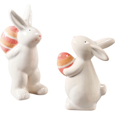 Textilomanie Keramický velikonoční králík HOPERA – Zbozi.Blesk.cz