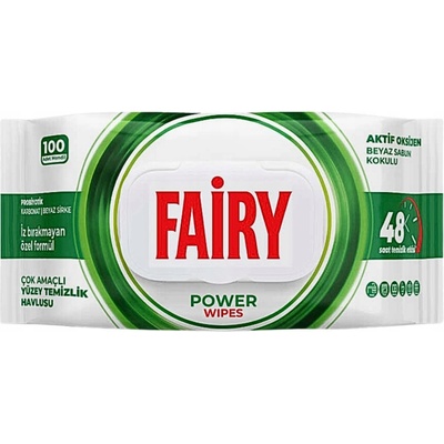 Fairy Power univerzálne čistiace utierky 100 ks