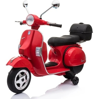 Mamido elektrický skúter Vespa 2x45W červená