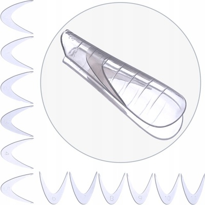 Allepaznokcie šablóny na predĺženie nechtov 12 ks