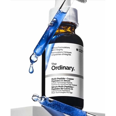 The Ordinary multi Peptide + Copper Peptides 1% protivráskové rozjasňující sérum 30 ml