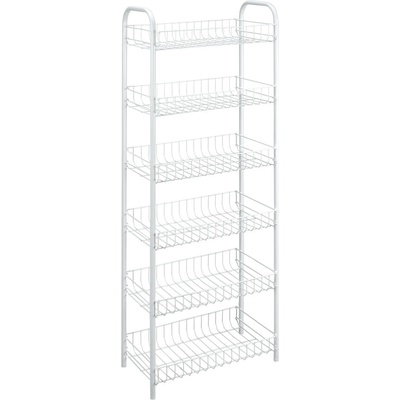 Metaltex Бял метален стелаж 41x104x23 cm Monaco - Metaltex (343016 006)
