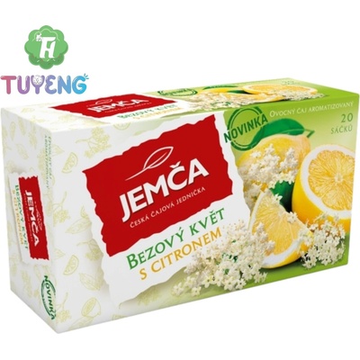 Jemča Bezový květ s citrónem ovocný čaj 20 x 2 g