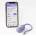 Perifit Care+ Pelvic Floor Trainer App Controlled Lilac