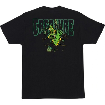 Creature Breaker Logo Outline S/S Heavyweight Black