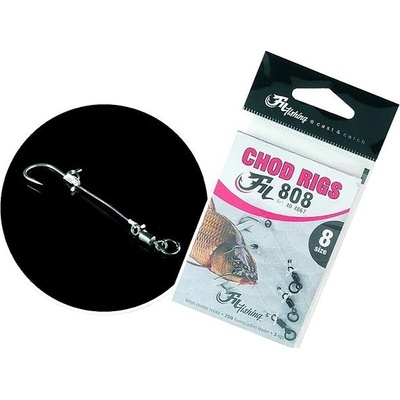 Fil Fishing Chod Rigs FIL808 11,3kg vel.4 3ks