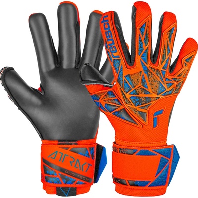 Reusch Attrakt Duo oranžová/modrá/černá