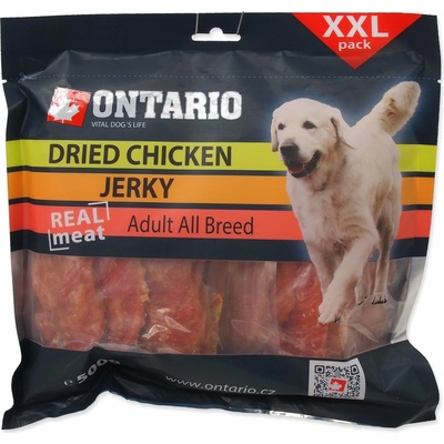Ontario kuře sušené plátky 500 g