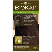 Biokap NutriColor Delicato barva na vlasy 4.05 kaštanovo čokoládová 140 ml