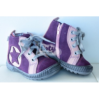 Santé kožené N/PARIS fialová