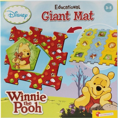 EP Line SE Disney Medvídek Pú 2v1 12 velkých dílků