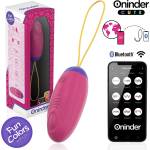  Вибриращо яйце с пулсации, смартфон контрол - Oninder Cute Egg (D-242097)