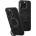 Uniq Калъф Uniq Swivix 360 Rotating Kickstand Case за iPhone 16 Pro Max - Черен (8886463692042)