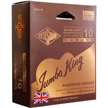 Rotosound JK10-10 Струни за акустична китара (JK10-10)