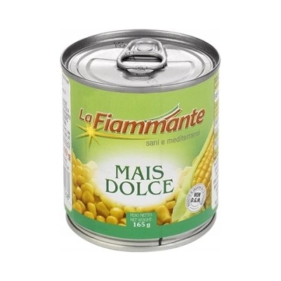 LA FIAMMANTE Italská KONZERVOVANÁ KUKUŘICE 3 x 165 g