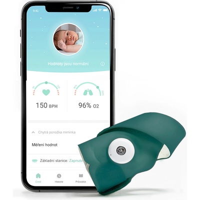 Owlet Smart Sock 3 Mořsky modrá – Zboží Mobilmania