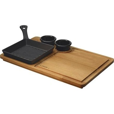 LAVA Metal Grilovací a servírovací set 26 x 28 cm LAVA Metal