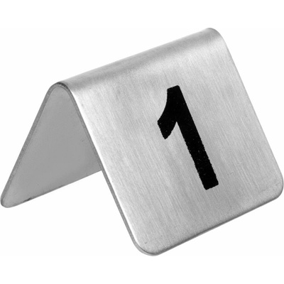 Olympia Nerezová čísla stolů 1–10
