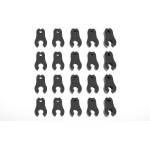Team corally Щипки Team Corally - Caster Clips Set - 1 to 4.5mm - 1 Set C-00180-109 (C-00180-109)