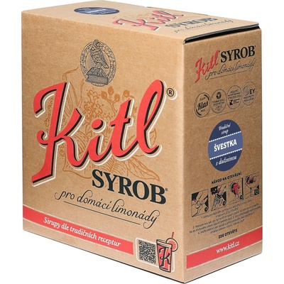 Kitl Syrob Švestka bag-in-box 5 l