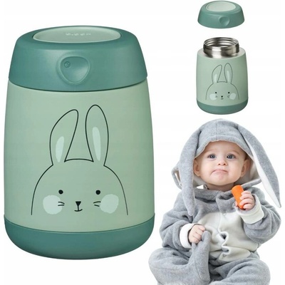 p.box Termoska na jídlo mini zajíček 210 ml
