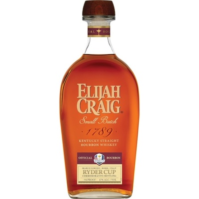 Elijah Craig Small Batch Ryder Cup Edition 47% 0,7 l (čistá fľaša)