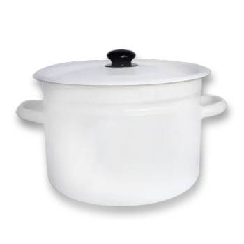 Новомосковская посуда Н-Тенджера 7l БЕЗ ДЕКОР БЯЛА (В-1620/1) (0129289)