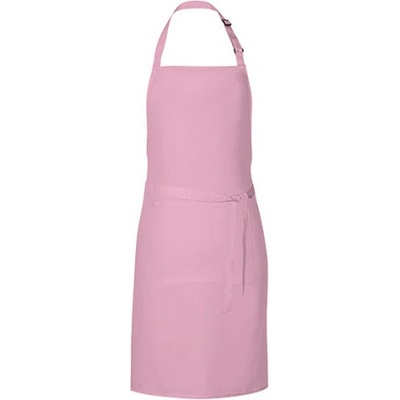 Link Kitchen Wear Unisex grilovací zástěra X987 Pink Pantone 1895 85x72cm