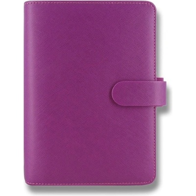 Filofax Saffiano A6 týdenní 2026 malinový