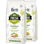 Brit Fresh Duck with Millet Adult Run & Work 2 x 12 кг