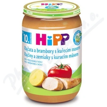 HiPP Bio Rajčiny s kuraťom a so zemiakmi 220 g