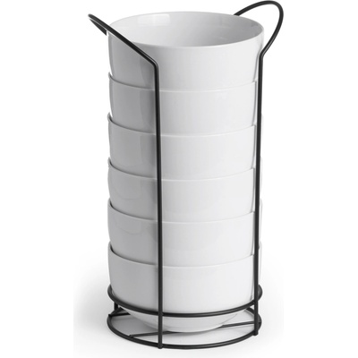 Vessia Sada misek na polévku s kovovým stojanem 800 ml