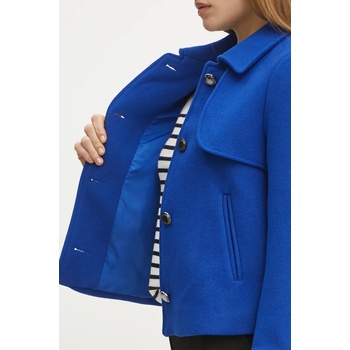 Morgan Вълнено палто Morgan GMIM1 в синьо преходен модел GMIM1 (GMIM1)