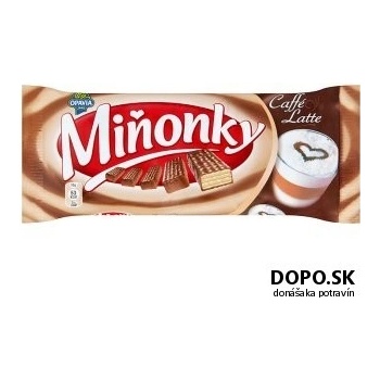 Opavia Miňonky Caffé latté 50 g